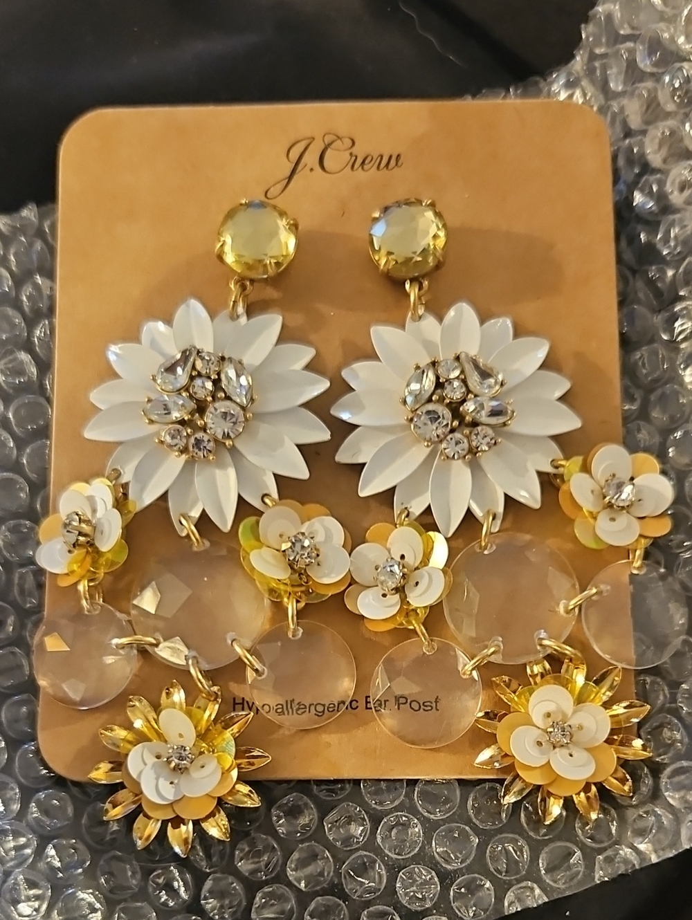 J. Crew HTF NWT Statement Earrings